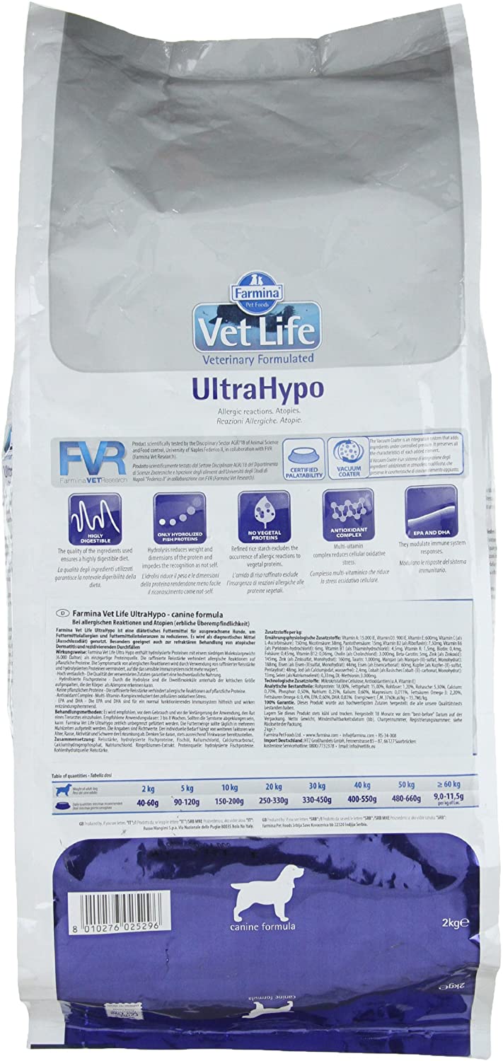 Farmina - Vet Life UltraHypo 2 Kg Farmina - Vet Life UltraHypo 2 Kg